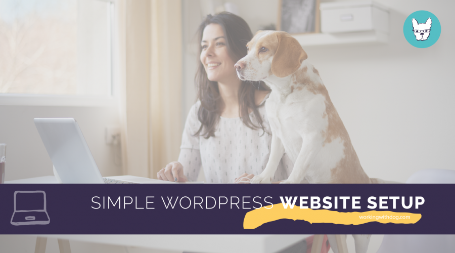 Simple WordPress Website Setup