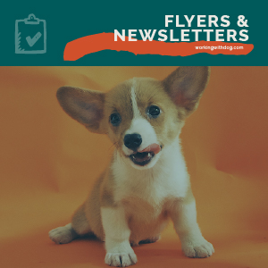 Puppy Parenting Challenges Flyers & Newsletters